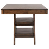 Dewey 5-Piece Rectangular Dining Table Set Walnut