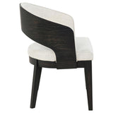 Leandro 9-piece Rectangular Dining Table Set - Burnished Black