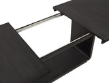 Leandro 9-piece Rectangular Dining Table Set - Burnished Black