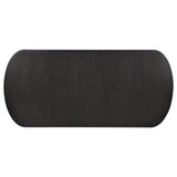 Leandro 78-inch Extension Dining Room Table - Burnished Black