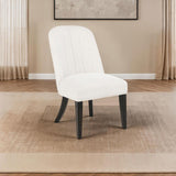 Leandro Upholstered Dining Side Chair - Cream (Set of 2)