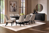 Leandro 2-drawer Dining Sideboard Server - Burnished Black