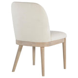 Solano Upholstered Dining Side - Chair Beige (Set of 2)
