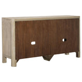 Solano Sliding Door Dining Sideboard Server - Weathered Mango