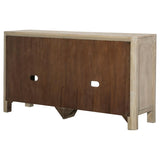 Solano Sliding Door Dining Sideboard Server - Weathered Mango