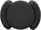 Horizon Boucle Fabric Upholstered Ottoman