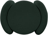 Horizon Boucle Fabric Upholstered Ottoman