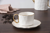 Portofino Porcelain Tea Cup & Saucer, 6 oz