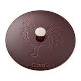 STAUB Cast Iron 3.75-qt Essential French Oven Rooster
