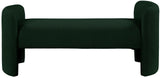 Peyton Contemporary Bench with Rounded Arms for Stylish Seating in Bedroom or Entryway Décor