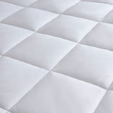 Plush Diamond Quilted Luxury Mattress Pad, Hotel King, King