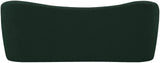 Flair Contemporary Bench with Curved Back - Elegant Seating Solution for Modern Home Decor