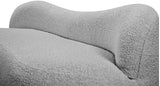 Flair Contemporary Bench with Curved Back - Elegant Seating Solution for Modern Home Decor