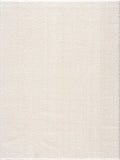 Judy White Washable Area Rug - Clearance