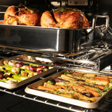 ZLINE 30" Oven ASW30 & Microwave MWO24 Bundle, 2KP-MW24-AWS30