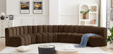 Arc - Velvet 7 Piece U-Shaped Modular Sofa