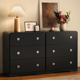 Painted 3-Drawer Nightstand For Bedroom