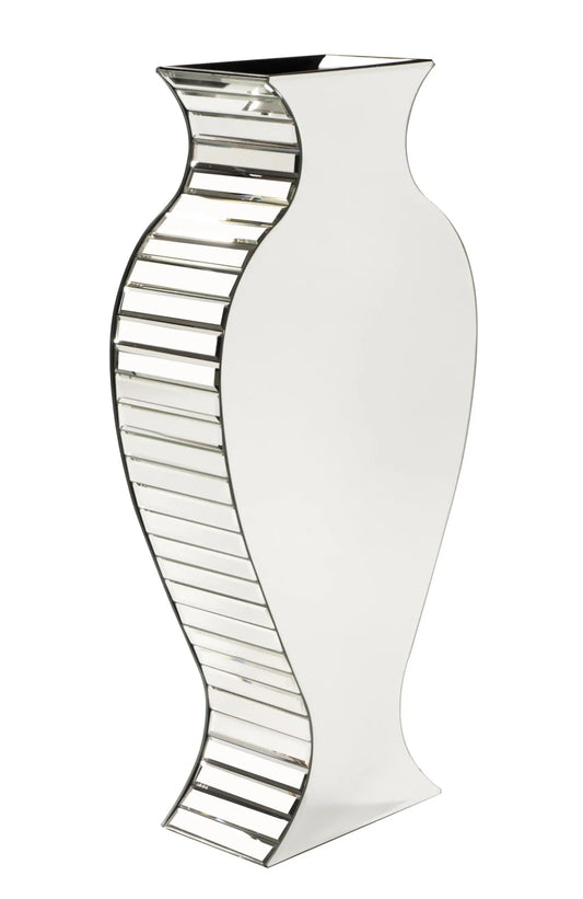 Rounded Mirrored Vase - Tall