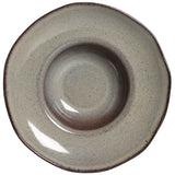 DEEP RIM PLATE  STONEWARE Ø 11.02x2.56" TOURMALINE