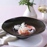 DEEP RIM PLATE  STONEWARE Ø 11.02x2.56" METALLICA