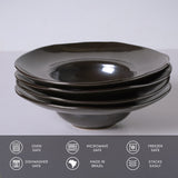 DEEP RIM PLATE  STONEWARE Ø 11.02x2.56" METALLICA