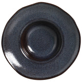 DEEP RIM PLATE  STONEWARE Ø 11.02x2.56" TITANIUM