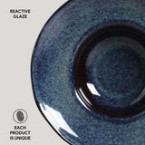 DEEP RIM PLATE  STONEWARE Ø 11.02x2.56" DENIM
