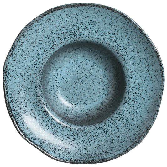 DEEP RIM PLATE  STONEWARE Ø 11.02x2.56" NIGHT SKY
