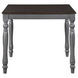 Wiley 5-piece Square Counter Height Dining Set Grey