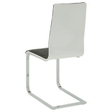 Broderick Upholstered Dining Side Chair Black (Set of 4)