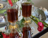 Butterfly 24 Gold Plated Glass Mug