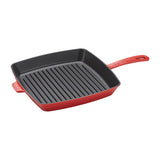 STAUB Cast Iron 12-inch Square Grill Pan