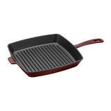 STAUB Cast Iron 12-inch Square Grill Pan