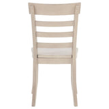 Orrison Ladder Back Dining Side Chair Linen (Set of 2)