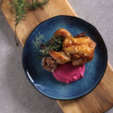 DINNER PLATE ORGANIC STONEWARE Ø 10.43" DENIM