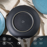 DINNER PLATE ORGANIC STONEWARE Ø 10.43" NIGHT SKY