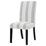 Herran Upholstered Dining Side Chair Beige (Set of 2)