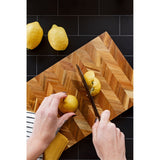 Titan 7 inch Santoku Knife - Black