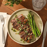 Gibson Elite - Made in Portugal - Port Gaia 10.2 Inch Dinner Plates Set of 4 - Reactive Glaze Dish Set