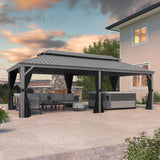 The Privacy Curtain for Hardtop Gazebo
