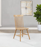 Andrews Windsor Spindle Back Dining Side Chair - Light Ash (Set of 2)