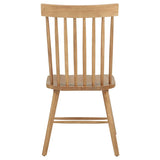 Andrews Windsor Spindle Back Dining Side Chair - Light Ash (Set of 2)