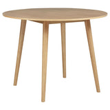 Andrews 5-Piece Round Counter Height Dining Set Light Ash