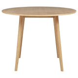 Andrews 48-inch Round Counter Height Dining Table Light Ash