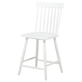 Andrews Windsor Counter Height Dining Side Chair White (Set of 2)