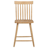 Andrews Windsor Counter Height Dining Side Chair Light Ash (Set of 2)