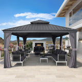 The Privacy Curtain for Hardtop Gazebo