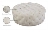 Addison Velvet Upholstered Ottoman