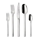 BergHOFF Essentials 30Pc 18/10 Stainless Steel Flatware Set, Essence