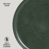 DINNER PLATE BIO STONEWARE Ø 11.42" GREENERY